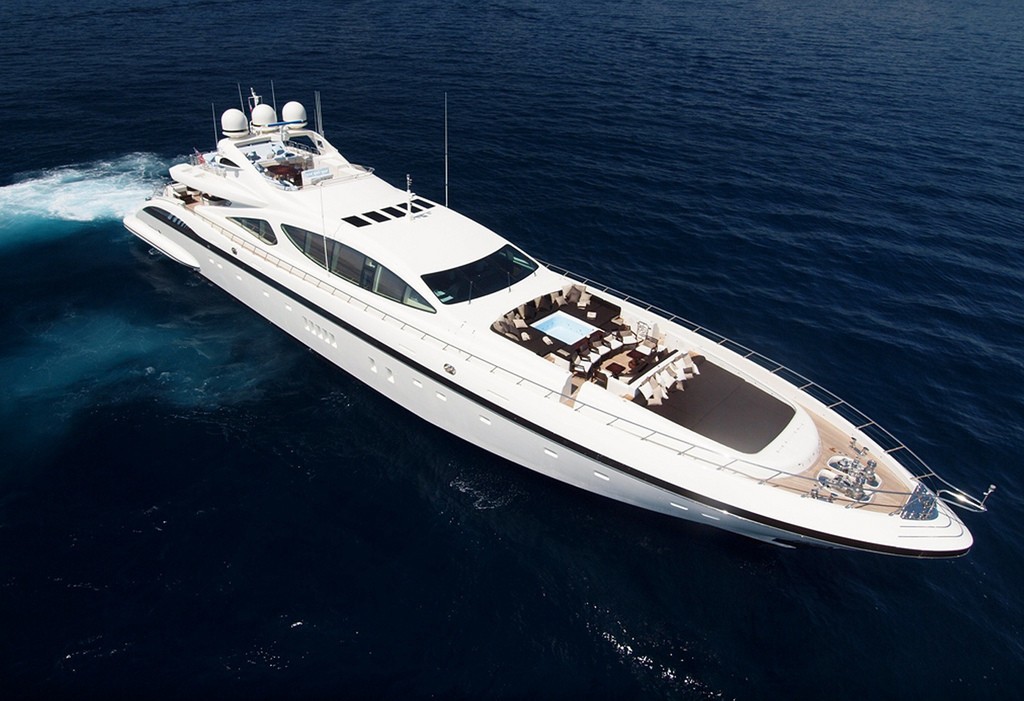 ZEUS Yacht Charter Details, Mangusta 165 Superyacht CHARTERWORLD